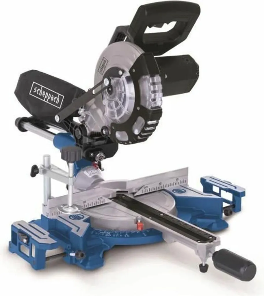 Scie à table Scheppach HM 185 avec moteur puissant de 1400W et 185 mm