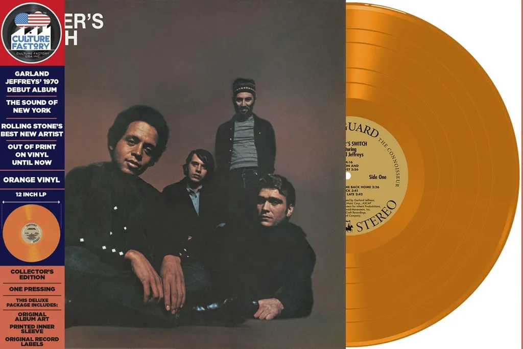 Écoutez Grinders Switch Garland Jeffreys sur ce Vinyle Orange Rare