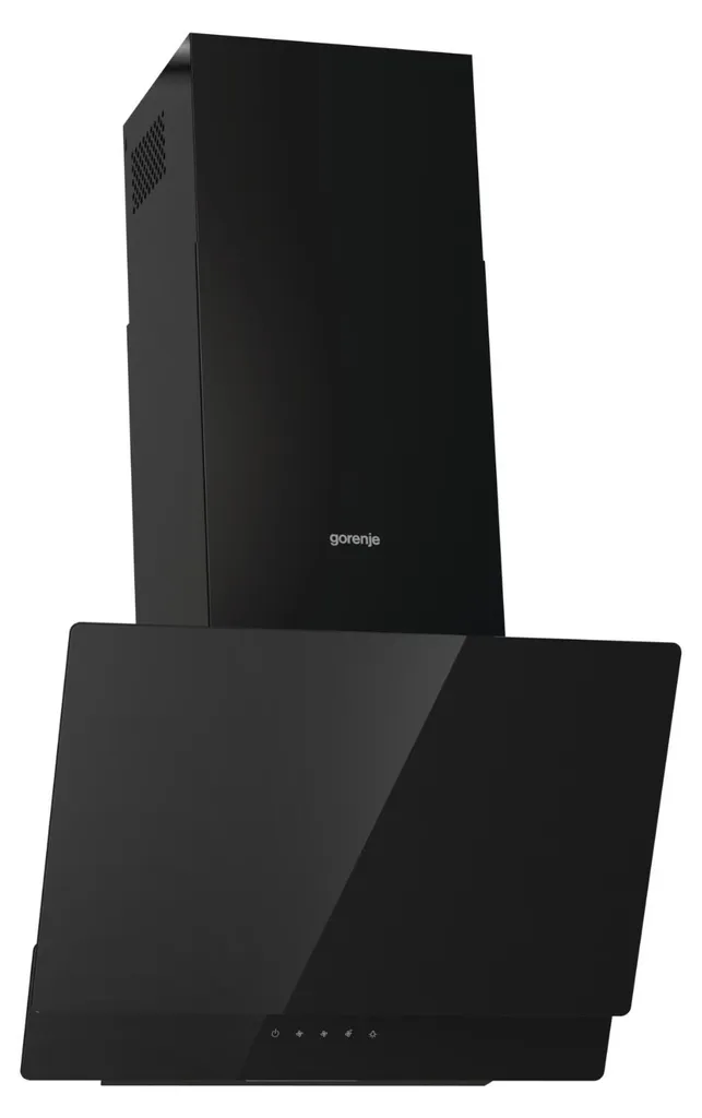 Gorenje WHI649EB Hotte Décorative Murale Noire 60 cm - 608 m³/h