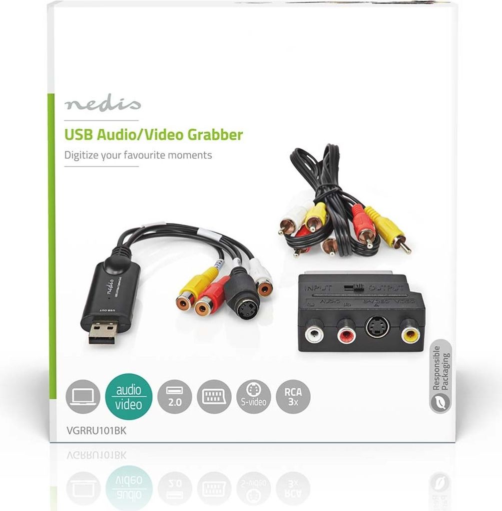 Video Grabber | USB 2.0 | 480p | A / V-Kabel / Scart Produktbild 6