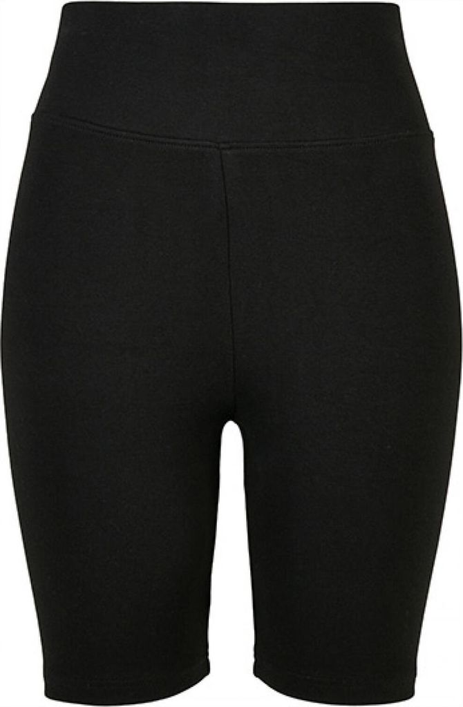 Build Your Brand BY184 | Damen High Waist Radlerhose Bügeln erlaubt - Farbe: Black - Größe: L