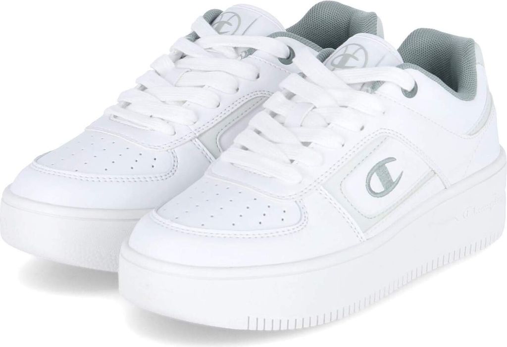 Champion Foul Play, plat model, kleur: wit/mintgroen, maat Productafbeelding 