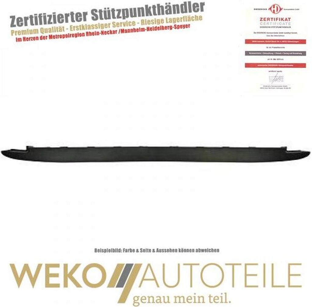 Spoiler vorne DIEDERICHS 1405062 für FORD