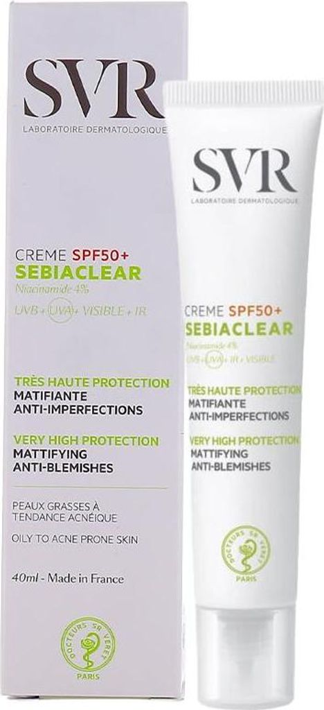SVR Sebiaclear Creme LSF 50+ 40 ml Produktbild 