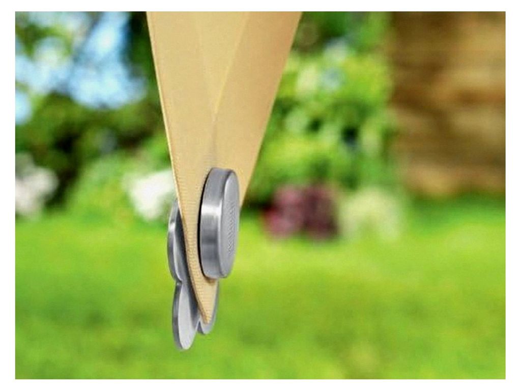 Tischtuchhalter - Tischtuchbeschwerer mit Magnet - 4 Stück aus Edelstahl