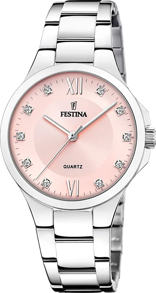 Regalo Donna Ideale: Orologio Festina Mademoiselle Rosa e Acciaio