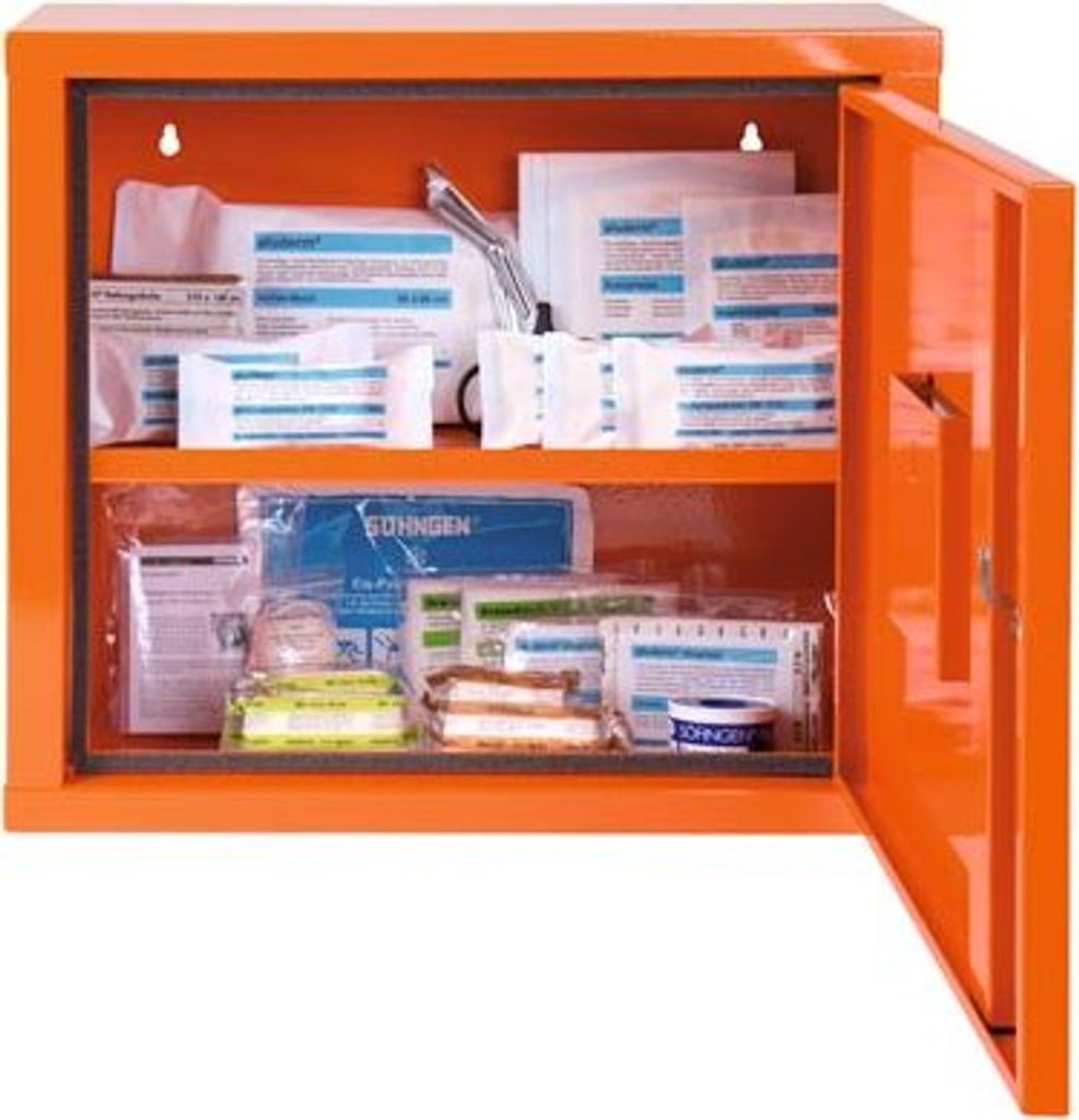 SÖHNGEN Medizinschrank Juniorsafe DIN 13157 orange