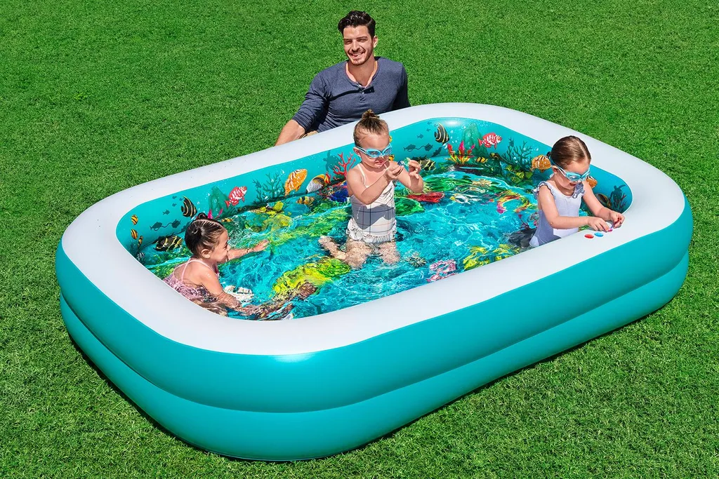 Piscine familiale gonflable Bestway avec lunettes de vision 3D - 20
