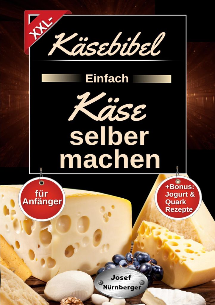 Käsebibel XXL - Einfach Käse selber machen für Anfänger Produktbild 