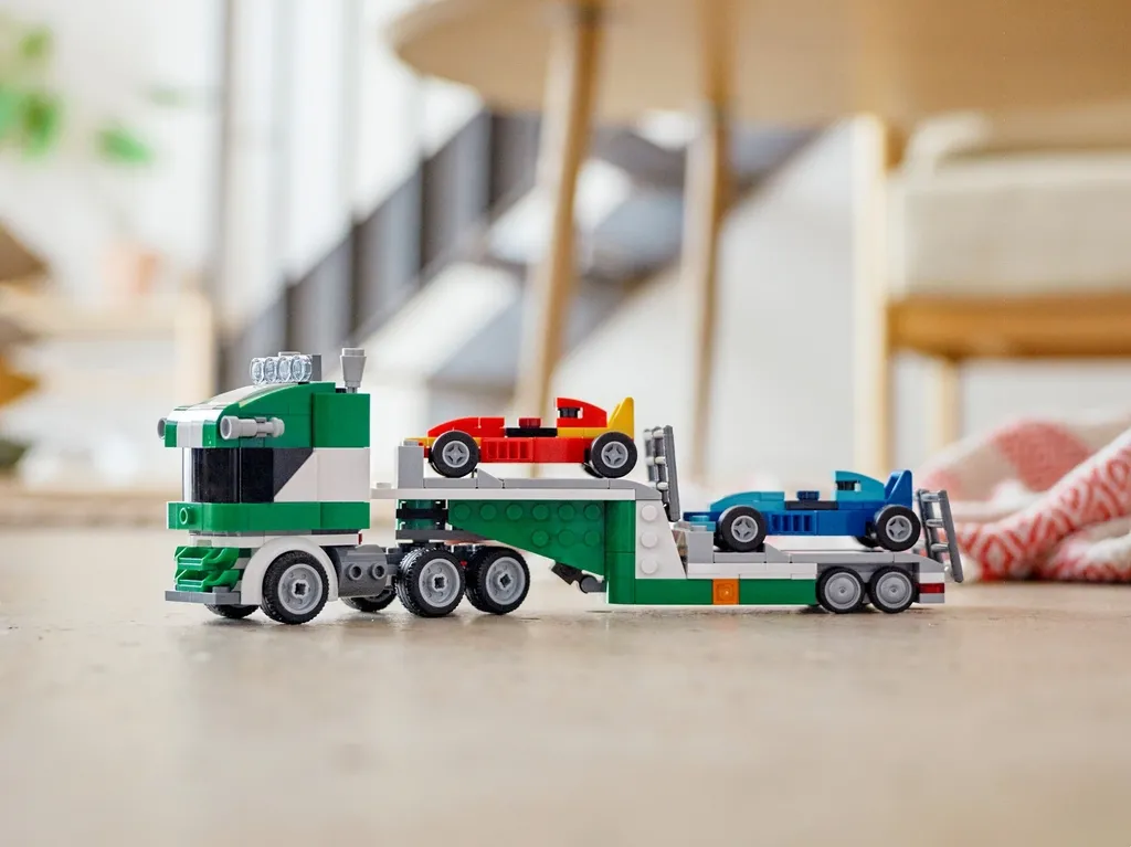 Jeu de construction camion de transport LEGO Creator 3 en 1 modulable - 39