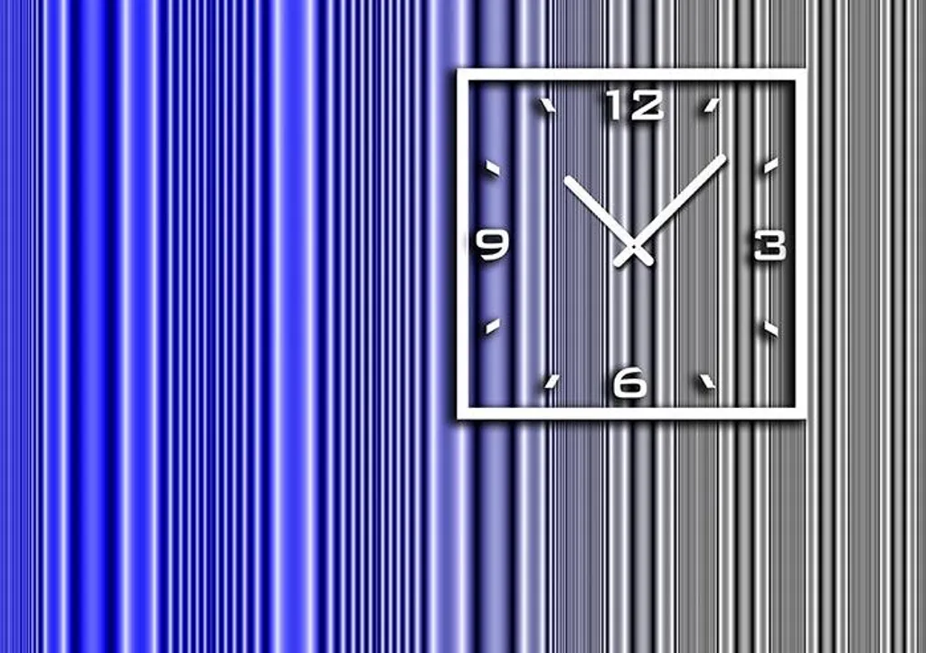 Orologio Parete Silenzioso Dixtime 4173 | Moderno 35x50cm Alluminio