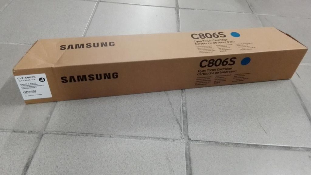 Samsung CLT-C806S Cyan Original Tonerkartusche, Cyan, 1 Produktbild 