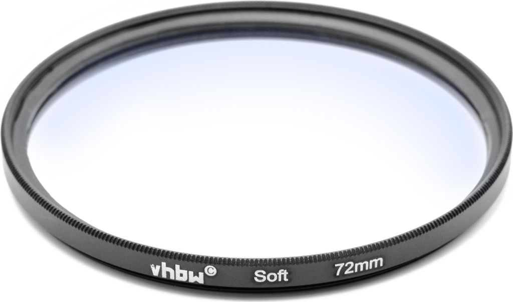 vhbw Weichzeichner Filter für Kameras, Digitalkameras, DSLR - 72 mm
