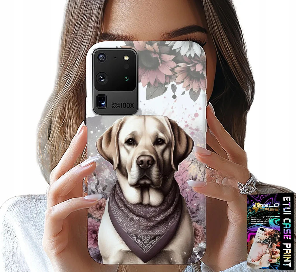 Housse de Protection Samsung S20 Ultra Motif Husky et Folia Translucide
