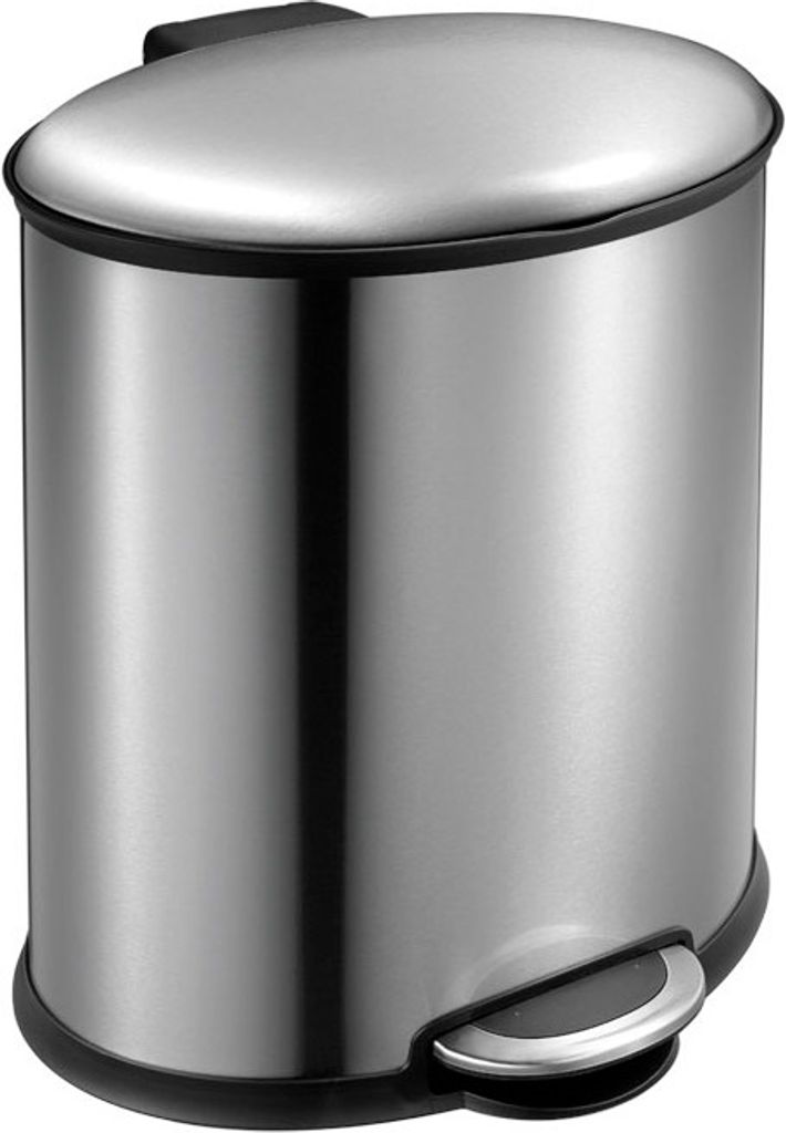 EKO - Ellipse Treteimer 20 Liter - Stainless steel Plastic  Produktbild 