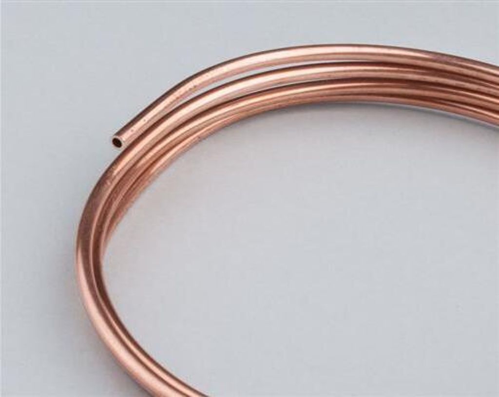 Krick medené rúrky 2x3mm 1m krúžok mäkký Obrázok produktu 