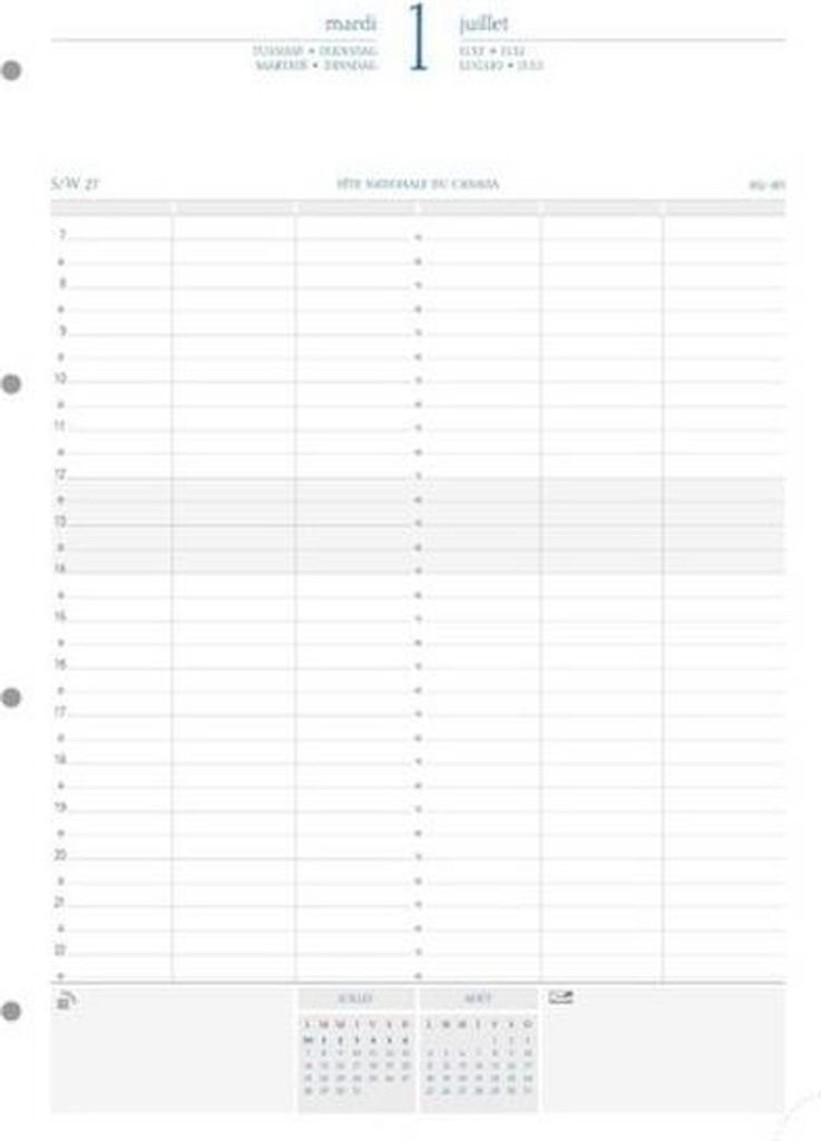 Kalender 1 Tag pro Seite 1 Jahr 2026