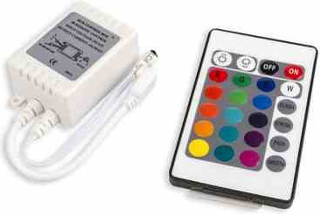 Infračervený ovladač a dálkové ovládání pro RGB LED pásky Obrázek produktu 