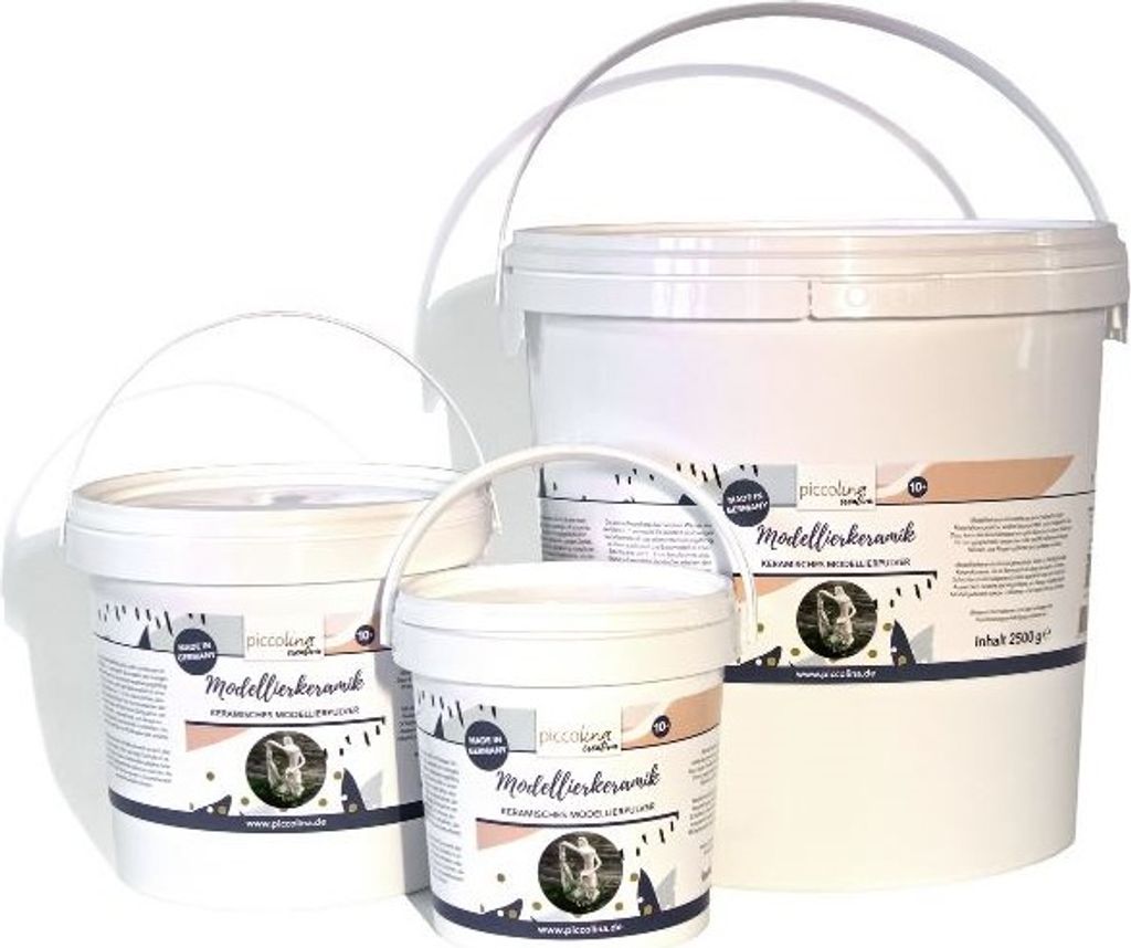 13,96 € / 1 kg Modellierkeramik 2,5kg - einfach, vielseitig, leicht erlernbar - fantastisch