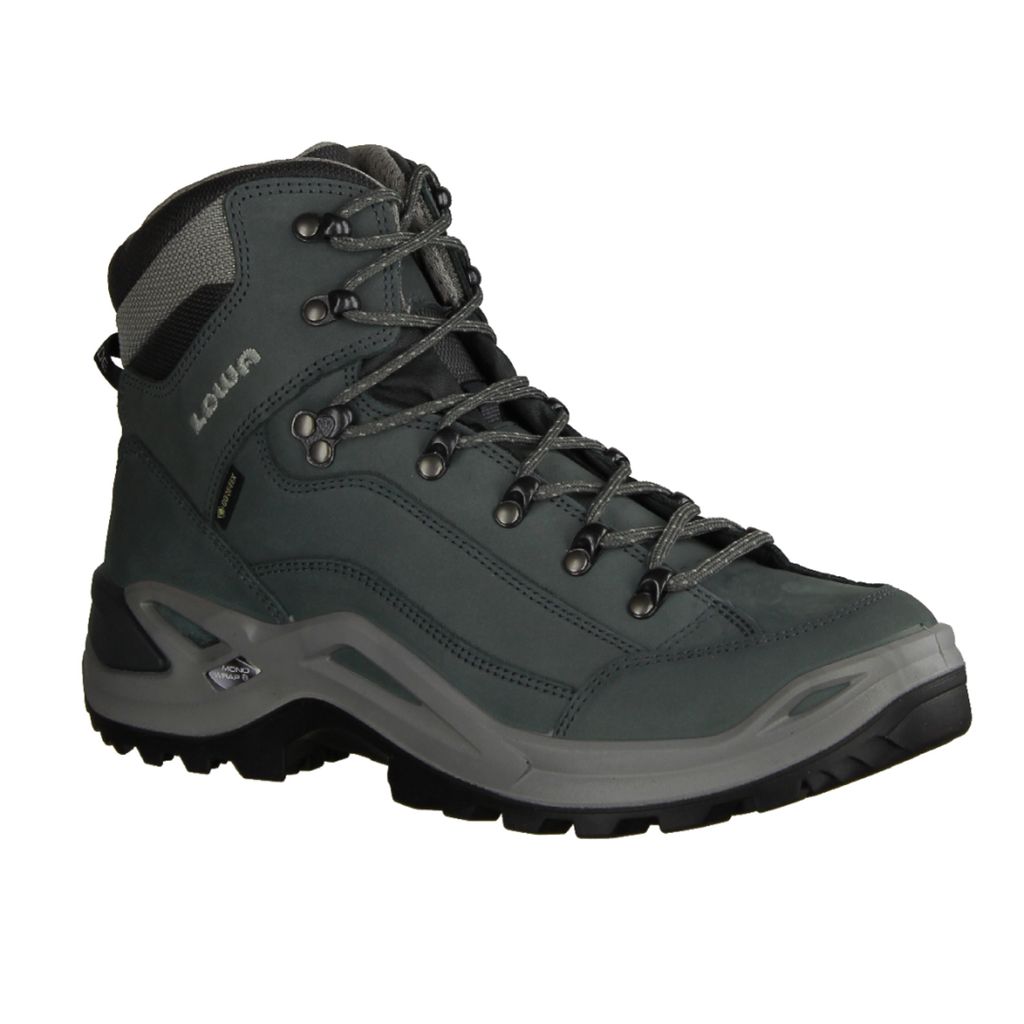 Lowa Herren Wanderstiefel Renegade GTX MID wasserdichter Hikingstiefel Grau
