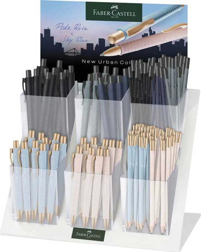 Crayon Faber-Castell 112187 Urban B Rose Pâle : Fini les Mines Cassées