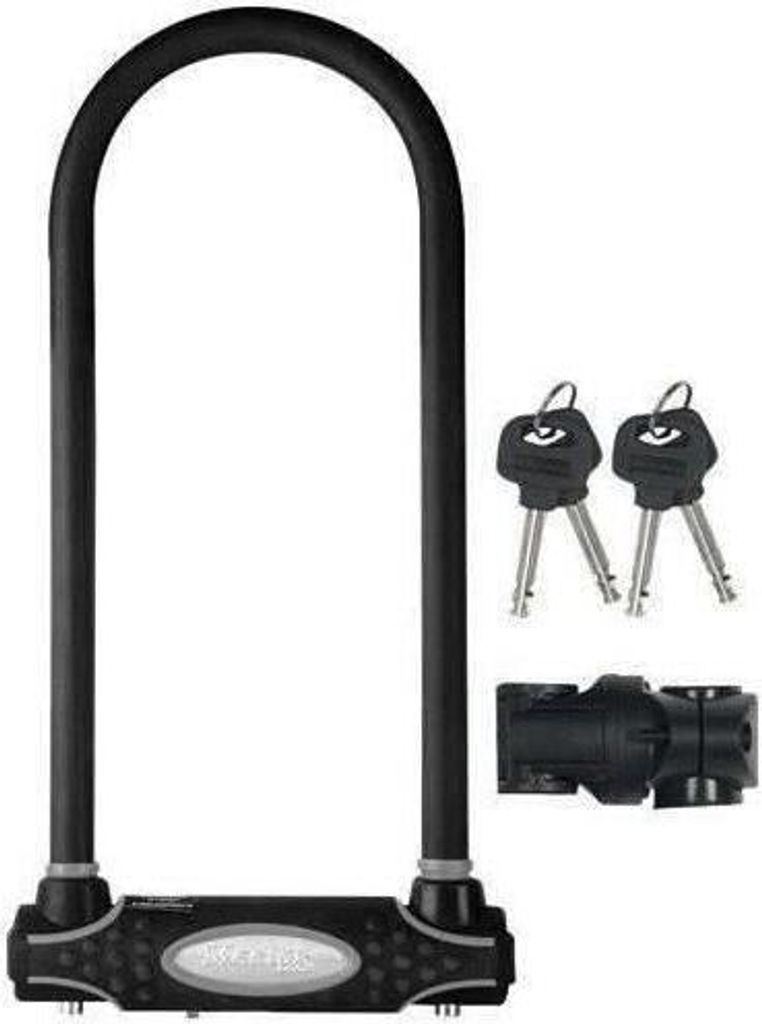 U-Schloss aus Stahl Cémente mit 28 cm langem Bügel - Master Lock