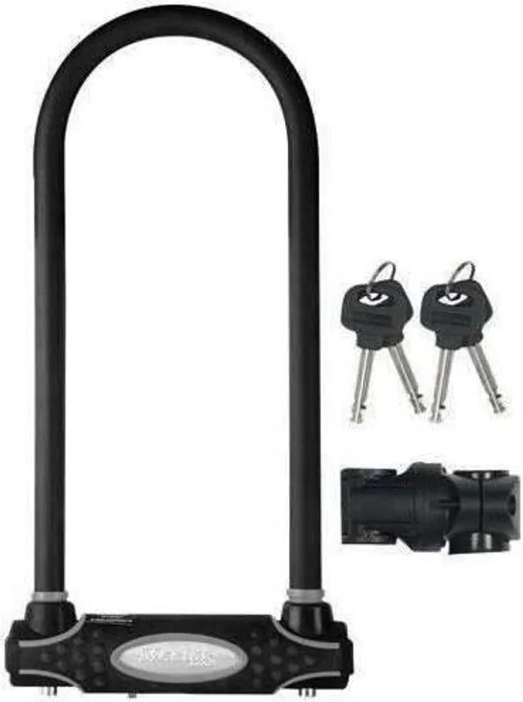 Antivol U pour vélo Master Lock haute sécurité niveau 10 avec support