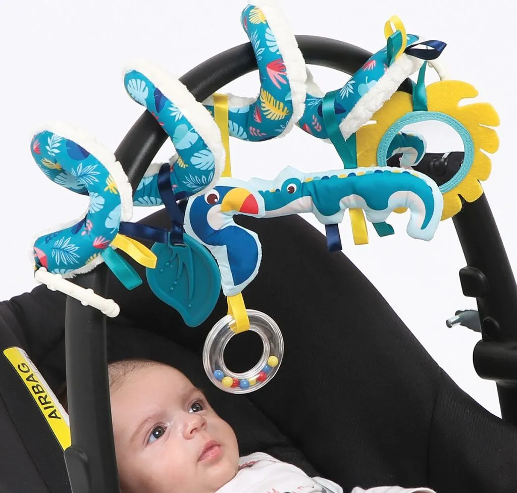 LUDI activateur spiral SENSOR hochet déveil sensoriel pour bébé