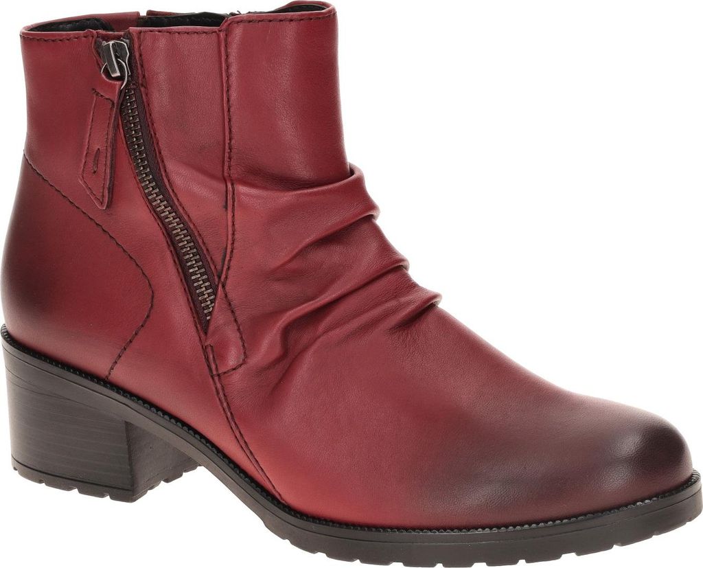 Gabor 72.811 Damen Stiefeletten - elegante Stiefelette rot Elegant NEU