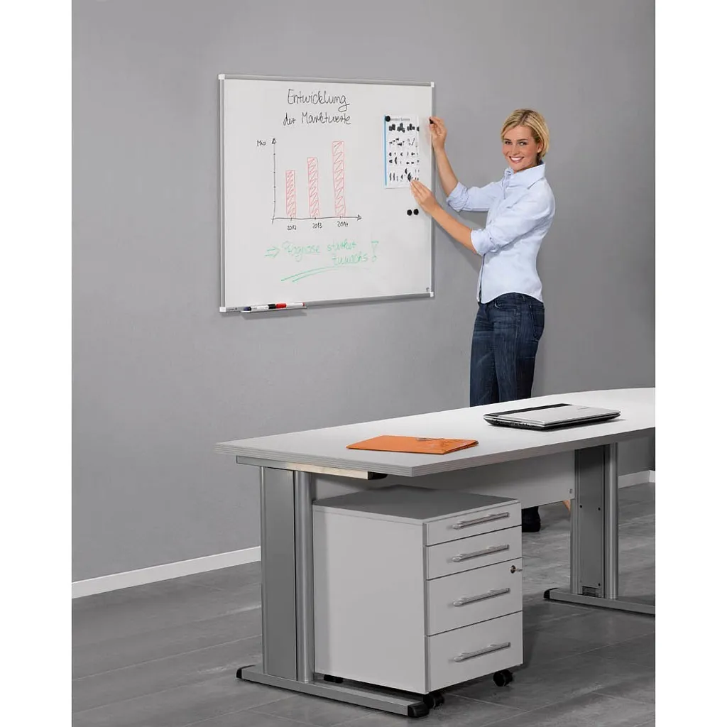 Tableau blanc 90x120 Legamaster Premium Plus avec surface laquée Pro - 3
