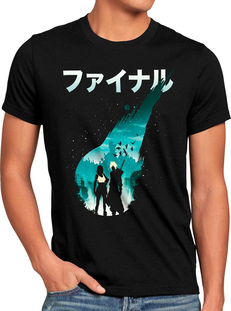 style3 Buster Sword Team Herren T-Shirt anime cloud chocobo sephiroth