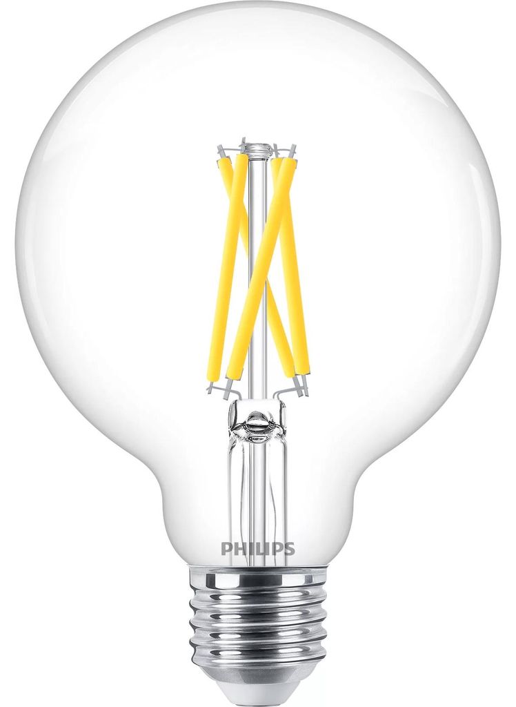 Philips Filament Globe LED Lampe E27 G93 90Ra WarmGlow Produktbild 