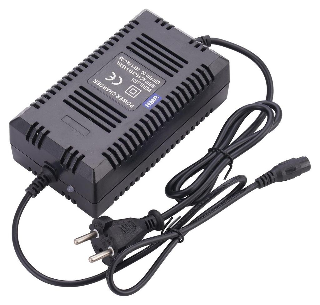 Ladegerät mit Ladekabel 3-polig 36V 1,6A  - 2.0A  LT01 Produktbild 