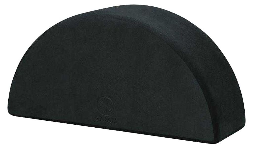 Gaiam - Yoga-Block, Halbmondförmig PP7749 (Einheitsgröße) (Schwarz)