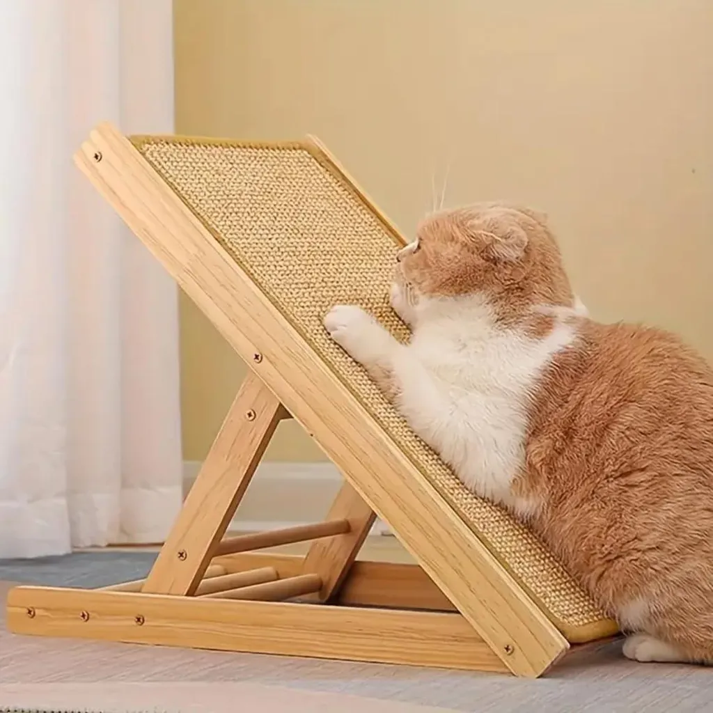 Arbre à chat écologique en carton - Structure design et modulable zen