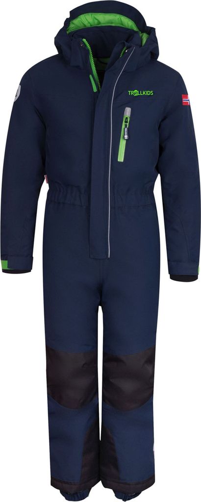 Trollkids Kids Isfjord Snowsuit Jungen Winteranzug Marine 158-100 Grösse 122