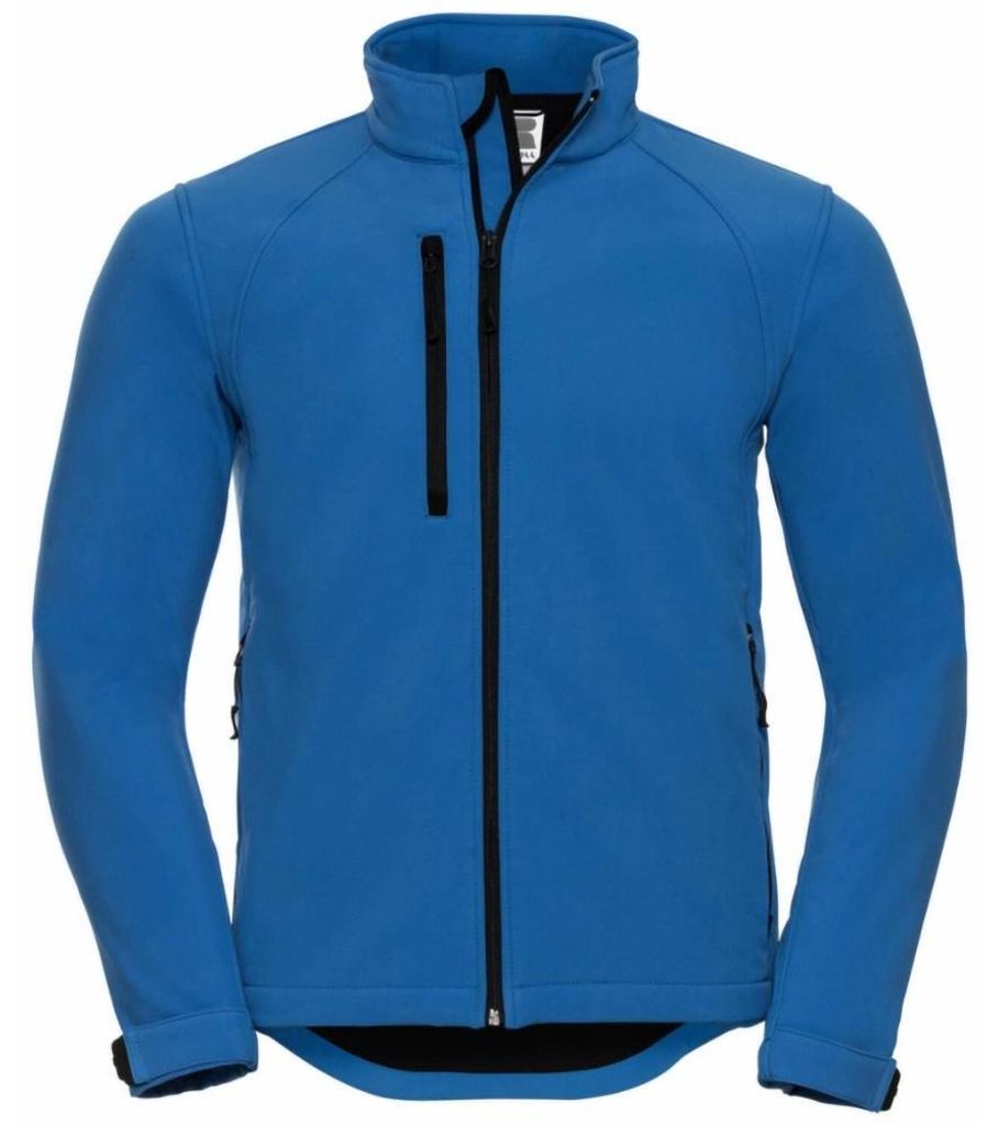 Jerzees Colours Herren Jacke, wasser- und windabweisend FK689 (XS) (Azurblau)