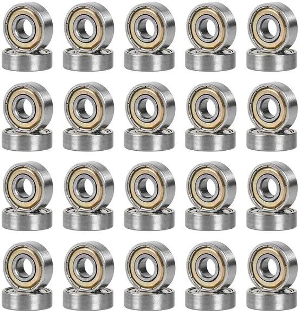 Roulements 608 2RS Anti-Poussière pour Réparer Skate et Roller Bruyant