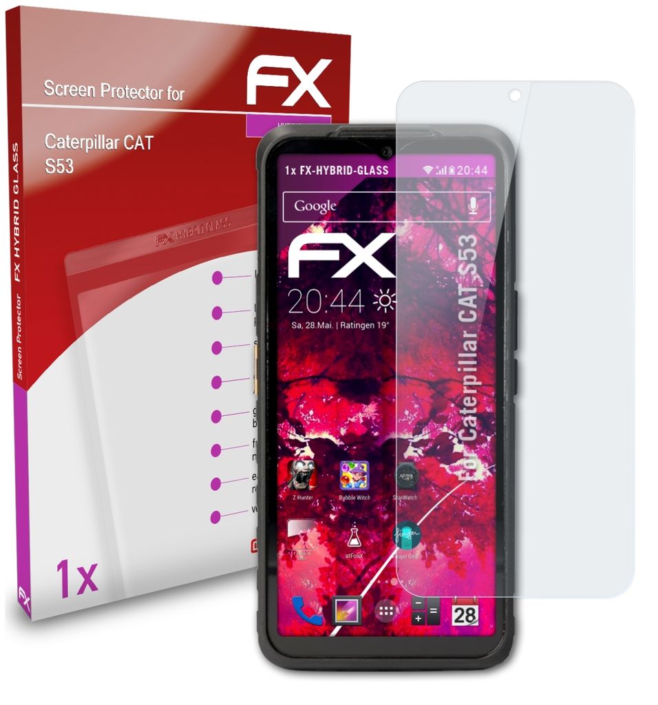 AtFoliX Hybrid-Glass Panzerfolie Für Sony NEX-7 – 9H Härte, Made In Germany