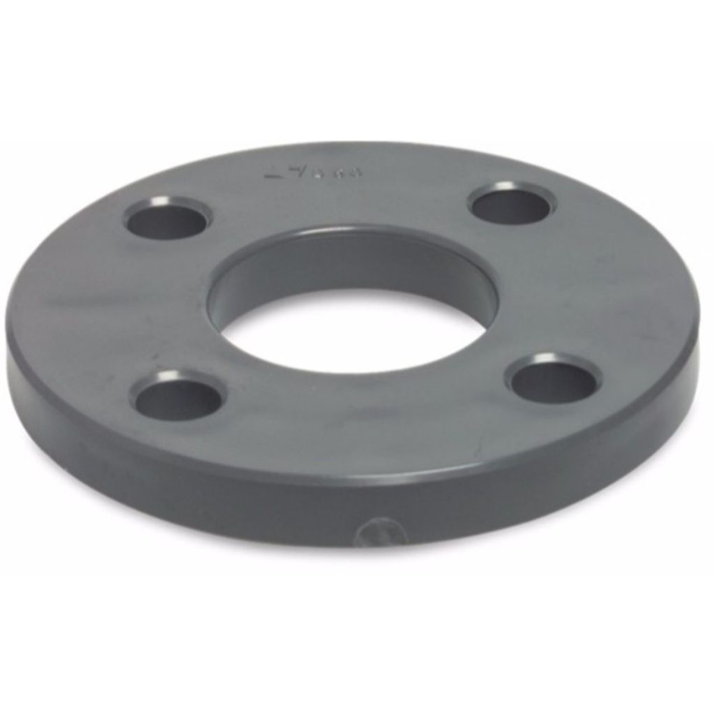 Mega Übergabeflansch PVC-U 90 mm 16bar DN80 grau PN10/16