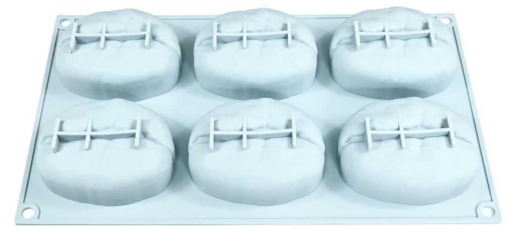 Mandel-Nuss-Mousse-Kuchenform, kaffeebohnenförmige Silikon-Backform für französische Desserts, Gelee, Schokolade, antihaftbeschichtet, leicht zu...