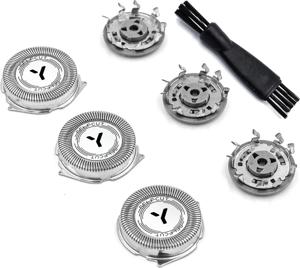 Têtes MSV-SH30-5 en acier inoxydable pour rasoirs SH30/50 - Coupe Précise