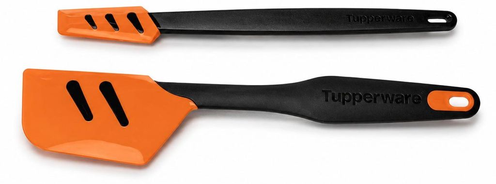 TUPPERWARE Griffbereit Top-Schaber schwarz-orange D167 + Produktbild 
