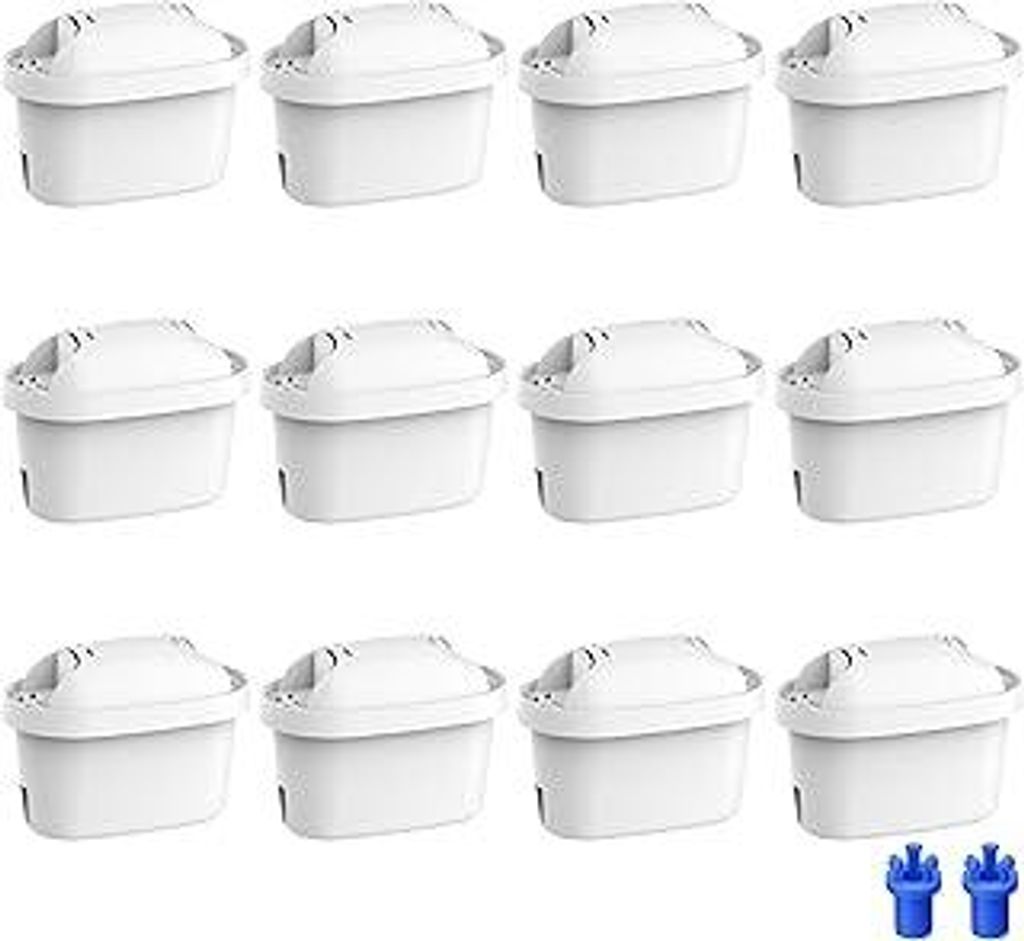 Waterdrop Filterkartuschen, Ersatz für BritaMaxtra+Plus, Maxtra ProAll-in-1 Wasserfilter, Kompatibel mit BritaMarellaKanne, Reduziert PFAS, PFOA/P...