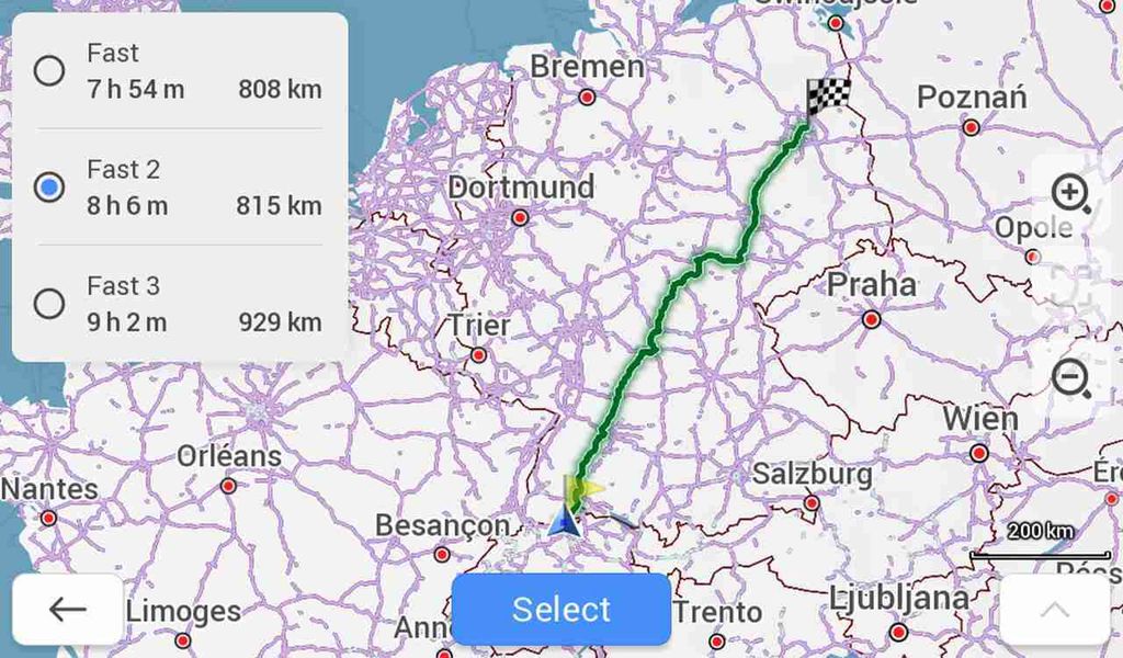Zenec Z-EMAP76PC-NNG3 | Optionales Navigationspaket für Produktbild 