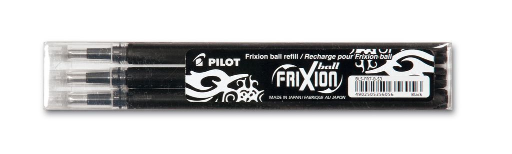 Tintenrollermine, BLS-FR7-S3, 0,4 mm, schwarz, f. Frixion Produktbild 