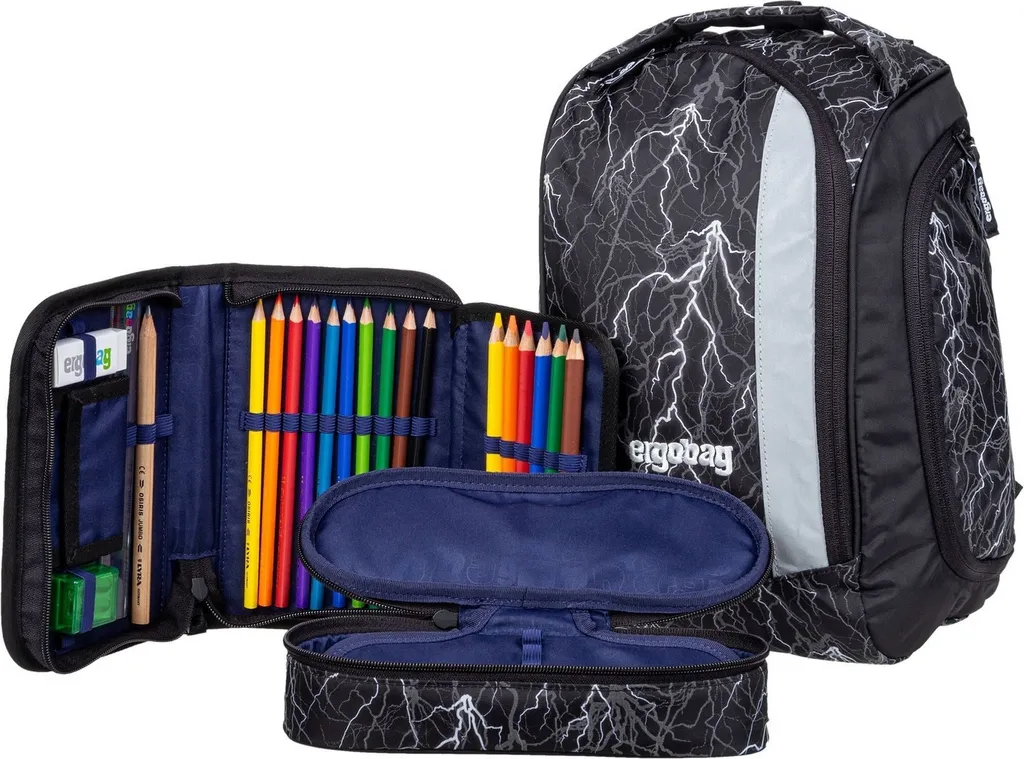Cartable ergonomique ergobag Pack 6 pièces kit escalade inclus robuste - 24