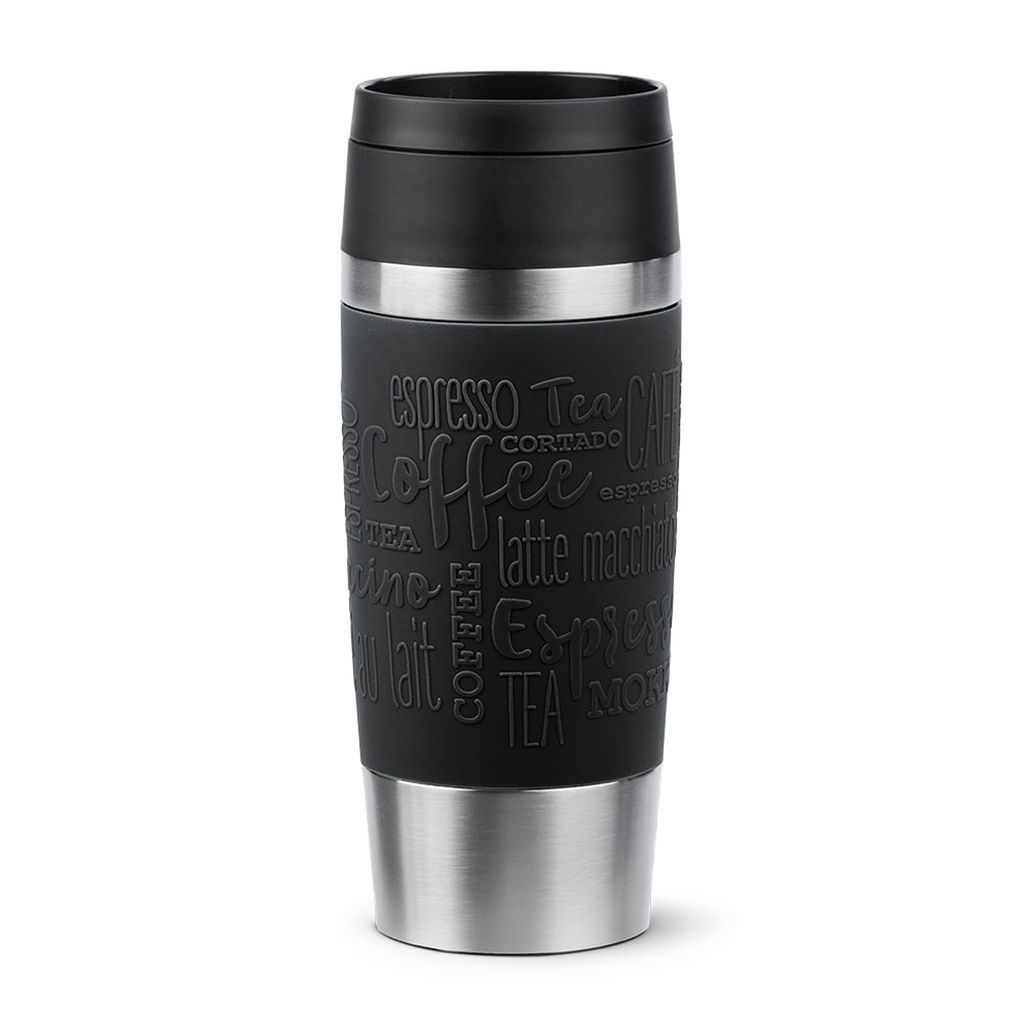 Emsa Isolierbecher Travel Mug. 0,36 Liter, schwarz Produktbild 