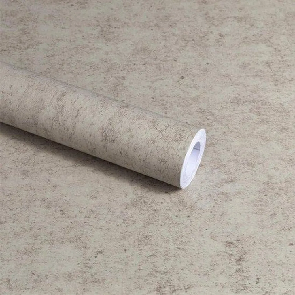 Rouleau adhésif déco béton pour rénover plan de travail et placards