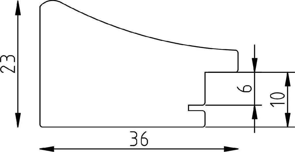 Cornice Foto A6 Legno Nero Profilo 68 - Custodisci i tuoi Ricordi - 4
